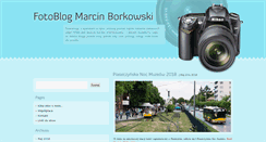 Desktop Screenshot of fotoblog.borkowscy.pl
