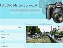 Tablet Screenshot of fotoblog.borkowscy.pl